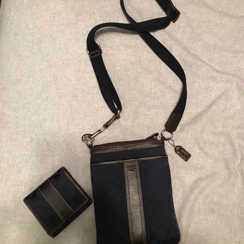 Coach crossbody & wallet